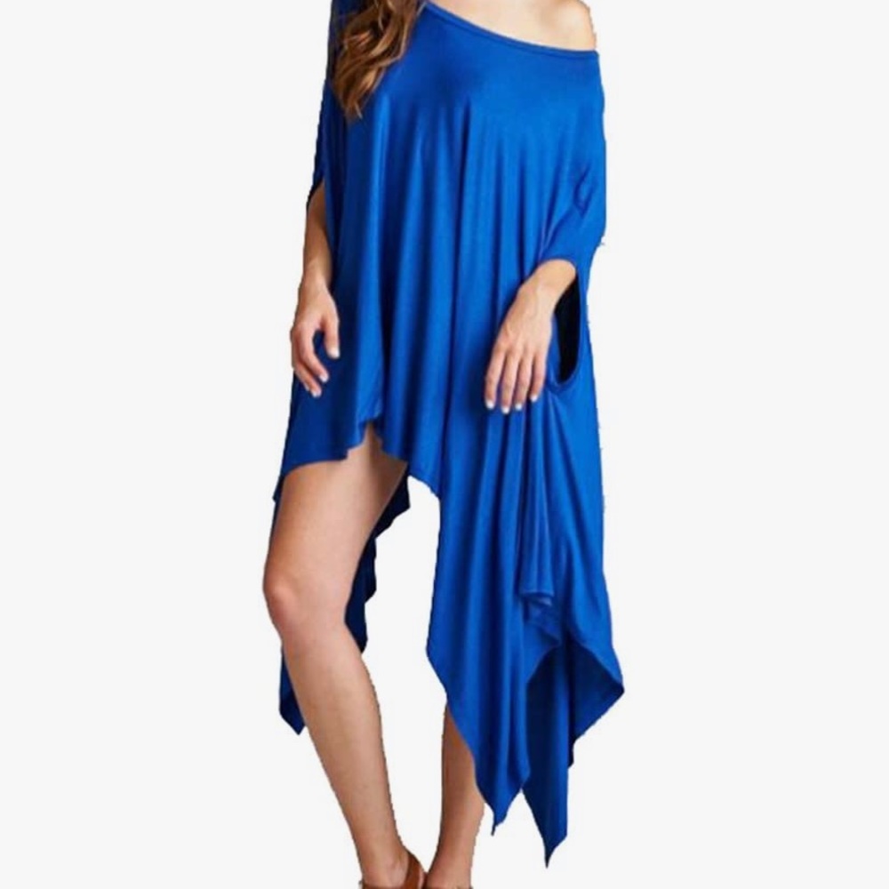 Women super soft poncho - Picture 5 of 5